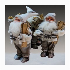 Santa Claus Medium Glasses Cloth (2 Sides) by artworkshop