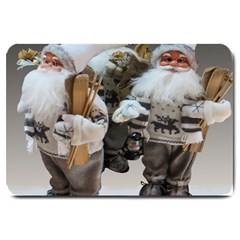 Santa Claus Large Doormat  by artworkshop