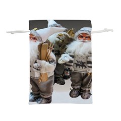 Santa Claus Lightweight Drawstring Pouch (m) by artworkshop