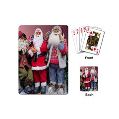 Santa On Christmas 1 Playing Cards Single Design (mini) by artworkshop