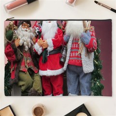 Santa On Christmas 1 Cosmetic Bag (xxxl) by artworkshop