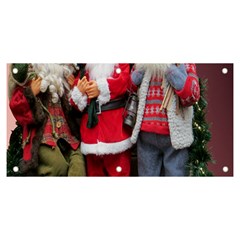 Santa On Christmas 1 Banner And Sign 6  X 3  by artworkshop