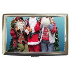 Santa On Christmas 3 Cigarette Money Case by artworkshop