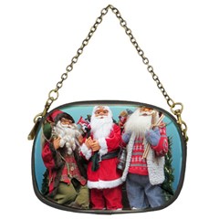 Santa On Christmas 3 Chain Purse (two Sides)