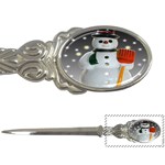 Snowman Letter Opener Front