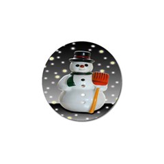 Snowman Golf Ball Marker (4 Pack) by artworkshop