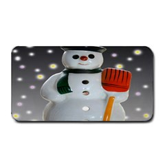 Snowman Medium Bar Mats by artworkshop