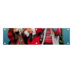 Santa On Christmas 3 Banner And Sign 4  X 1 