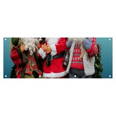 Santa On Christmas 3 Banner And Sign 8  X 3 