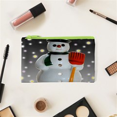 Snowman Cosmetic Bag (xs)