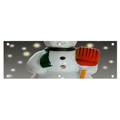 Snowman Banner And Sign 6  X 2 