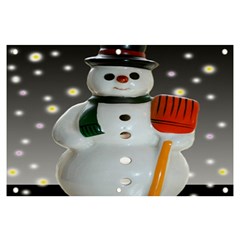 Snowman Banner And Sign 6  X 4  by artworkshop