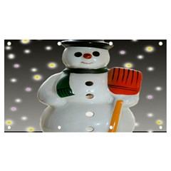 Snowman Banner And Sign 7  X 4 