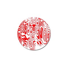 Red Golf Ball Marker (10 Pack) by nateshop