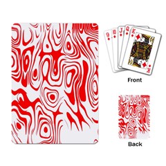 Red Playing Cards Single Design (rectangle)