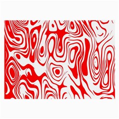 Red Large Glasses Cloth (2 Sides) by nateshop