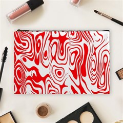 Red Cosmetic Bag (large) by nateshop