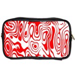 Red Toiletries Bag (One Side) Front