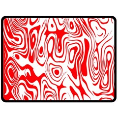 Red Fleece Blanket (large)  by nateshop