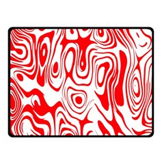 Red Fleece Blanket (small) by nateshop