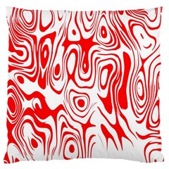 Red Large Cushion Case (one Side) by nateshop