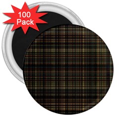 Plaid 3  Magnets (100 Pack) by nateshop