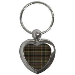 Plaid Key Chain (heart) by nateshop