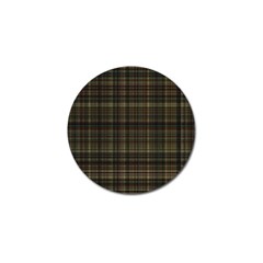 Plaid Golf Ball Marker (4 Pack) by nateshop