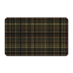 Plaid Magnet (rectangular) by nateshop