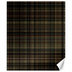 Plaid Canvas 8  X 10  by nateshop