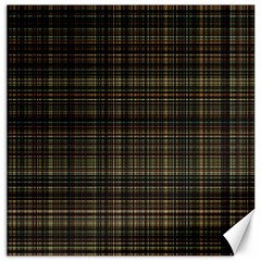 Plaid Canvas 12  X 12  by nateshop