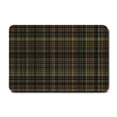 Plaid Small Doormat  by nateshop