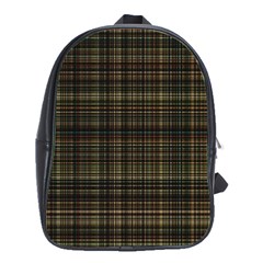 Plaid School Bag (large) by nateshop