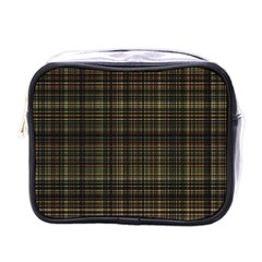 Plaid Mini Toiletries Bag (one Side) by nateshop