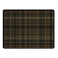 Plaid Fleece Blanket (small) by nateshop