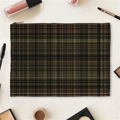 Plaid Cosmetic Bag (xl) by nateshop