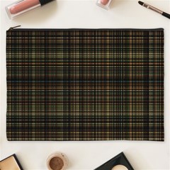 Plaid Cosmetic Bag (xxxl) by nateshop