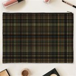 Plaid Cosmetic Bag (XXXL) Back