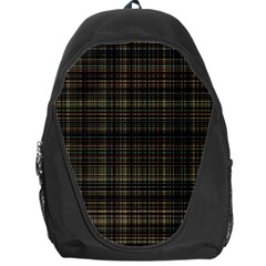 Plaid Backpack Bag by nateshop