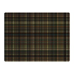 Plaid Double Sided Flano Blanket (mini)  by nateshop