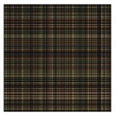 Plaid Square Satin Scarf (36  X 36 ) by nateshop