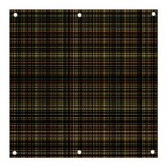 Plaid Banner And Sign 3  X 3  by nateshop