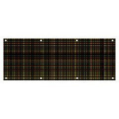 Plaid Banner And Sign 8  X 3  by nateshop