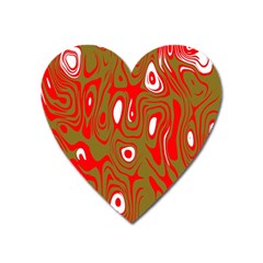 Red-dark Heart Magnet by nateshop