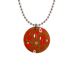 Red-dark 1  Button Necklace by nateshop