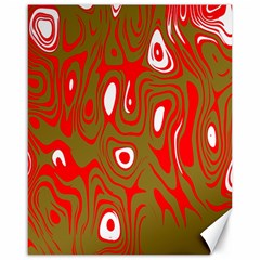 Red-dark Canvas 16  X 20  by nateshop