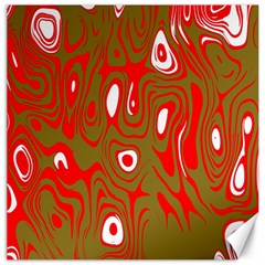 Red-dark Canvas 20  X 20  by nateshop