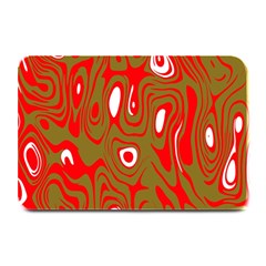 Red-dark Plate Mats by nateshop