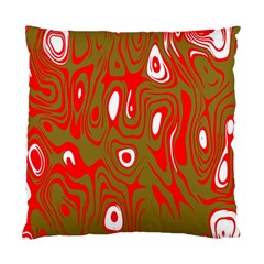 Red-dark Standard Cushion Case (two Sides) by nateshop