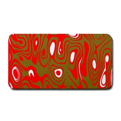 Red-dark Medium Bar Mats by nateshop